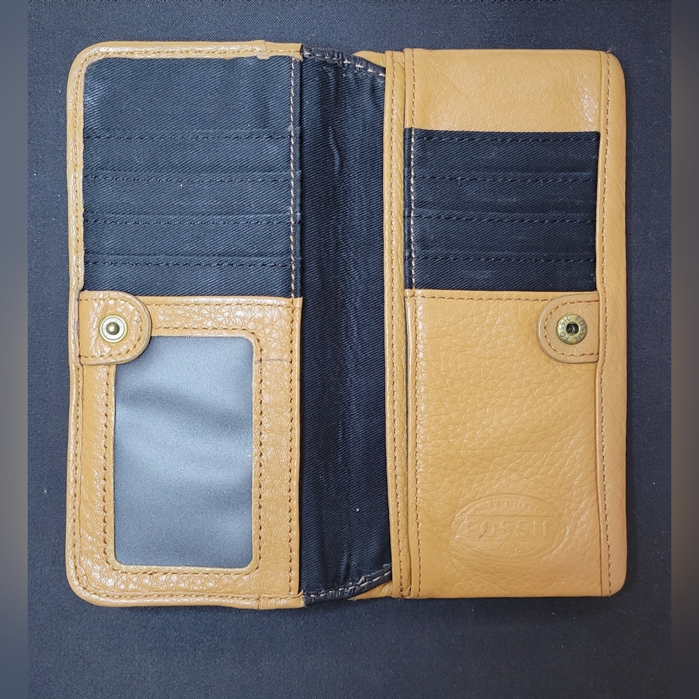 Fossil Leopard Print Wallet - image 3